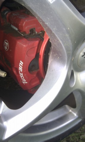 The brakes were over £1000
