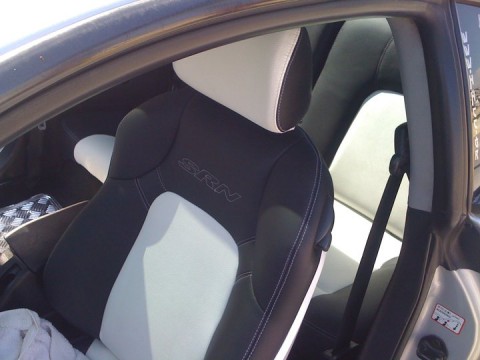 new leather seats...